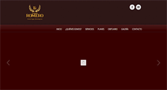 Desktop Screenshot of funeralesromero.com